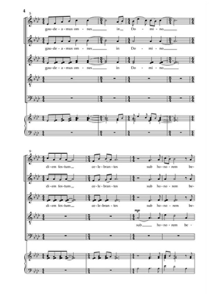 Gaudeamus omnes - Raczyński Marek - Partition - Chœur