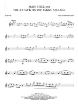 Star Wars The Force Awakens - John Williams - Partition - Saxophone