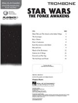 Star Wars The Force Awakens - John Williams - Partition - Trombone