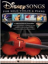 Disney Songs for Solo Violin & Piano - DISNEY - Partition - Violon