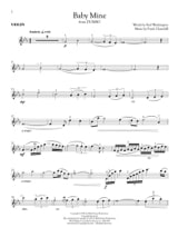 Disney Songs for Solo Violin & Piano - DISNEY - Partition - Violon