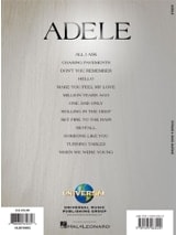 Adele - Strum & Sing	 - Adele - Partition - Pop / Rock