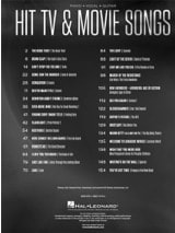 Hit TV & Movie Songs - Partition - Musique de film