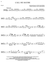 101 Hit Songs - Violoncelle - Partition - Violoncelle