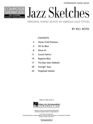 Jazz Sketches - Bill Boyd - Partition