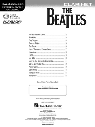 The Beatles - Instrumental Play-Along - Partition