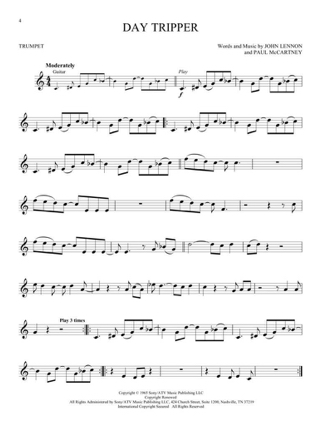 The Beatles for Trumpet - Beatles - Partition - Trompette
