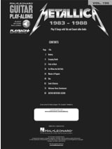 Guitar Play-Along Volume 195 - Metallica: 1983-1988 - Metallica