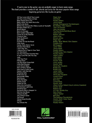 First 50 Blues Songs You Should Play on Guitar - Partition