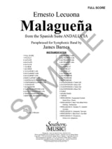 Malaguena - Ernesto Lecuona - Partition - ENSEMBLES, BANDS
