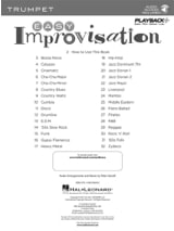Easy Improvisation for Trumpet - Peter Deneff - Partition - Trompette