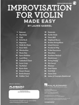 Improvisation for Violin Made Easy - Gabriel Laurie - Partition