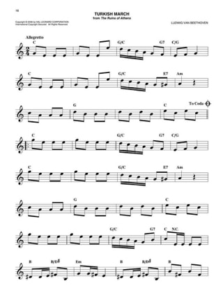 The Easy Classical Fake Book - Partition