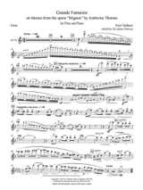 Grande Fantaisie sur Mignon - Paul Taffanel - Partition