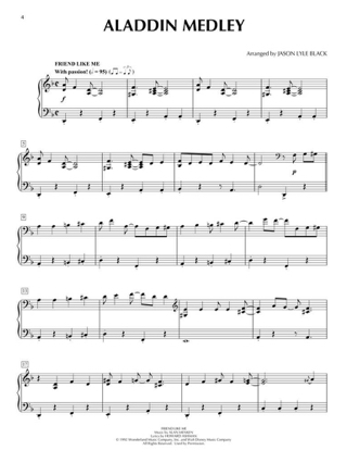 Disney Medleys for Piano Solo - DISNEY - Partition - Musique de film