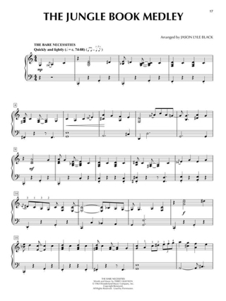 Disney Medleys for Piano Solo - DISNEY - Partition - Musique de film