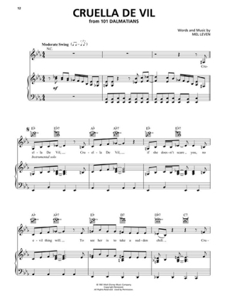 Disney Villains - DISNEY - Partition - Musique de film