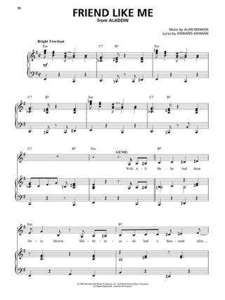 Disney Songs for Male Singers - DISNEY - Partition - Musique de film