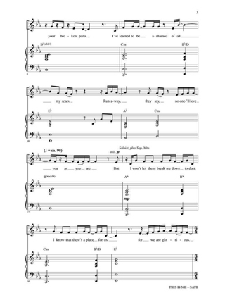 This Is Me (from The Greatest Showman) - Pasek Benj - Partition