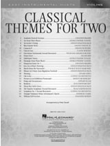 Classical Themes for Two - 2 Violons - Partition - Violon
