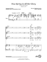 Now Spring In All Her Glory - Emily Crocker - Partition - Chœur