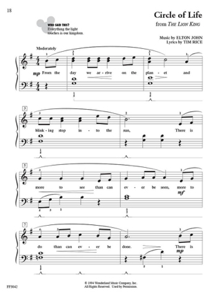 ChordTime Piano Disney - Partition