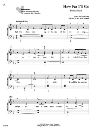 ChordTime Piano Disney - Partition