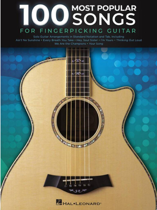 100 Most Popular Songs for Fingerpicking Guitar - Partition