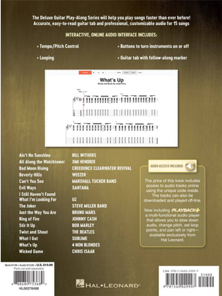 Deluxe Guitar Play-Along Volume 12 - Three Chord Songs - Partition