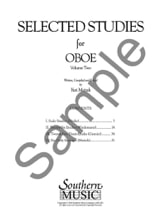 Selected Studies, Vol. 2 - Hautbois - Partition - Hautbois