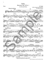 Sérénades du Soir - Flûte et Piano - Partition - Flûte traversière