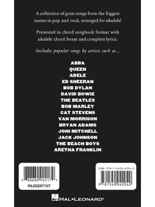 Little Black Ukulele Songbook - Partition - Pop / Rock