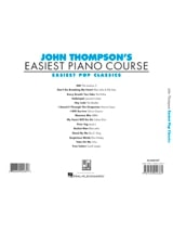 Easiest Pop Classics - John Thompson - Partition - Piano