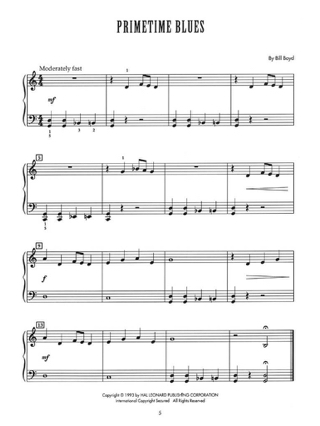 Jazz Starters Vol. 2 Piano (Early Elementary) - Boyd Bill - Partition