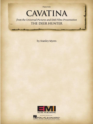 Cavatina from the deer hunter - Stanley Myers - Partition