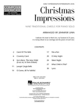 Christmas Impressions - Jennifer Linn - Partition - Piano