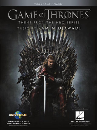 Game of Thrones - Thème de la Serie TV - Partition - Alto