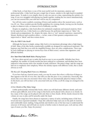 Your First Fake Book - 2nd Edition - Partition