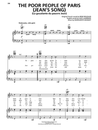 The Big Book Of French Songs - Partition - Chanson française
