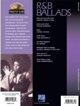 Piano Play-Along Volume 20 - R&B Ballads - Partition - Pop / Rock