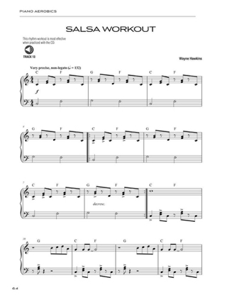 Piano Aerobics - Wayne Hawkins - Partition - Piano