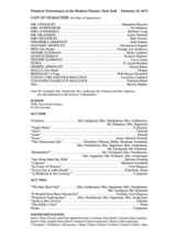 A Little Night Music - Vocal Score - Stephen Sondheim - Partition