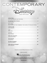 Contemporary Disney Solos - 2nd Edition - DISNEY - Partition