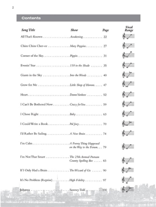 Teens' Musical Theatre Anthology: Male Edition - Partition