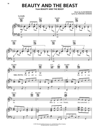Alan Menken Songbook - 2nd Edition - Partition