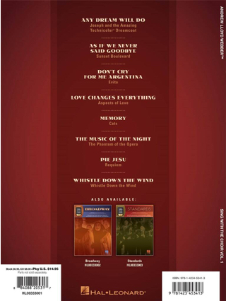 Sing With The Choir Volume 1 - Andrew Lloyd Webber