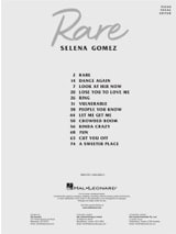 Rare - Selena Gomez - Partition - Pop / Rock
