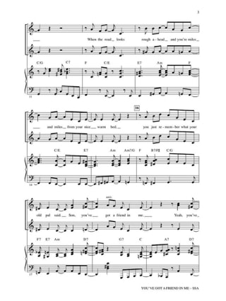 You've Got a Friend in Me - Randy Newman - Partition