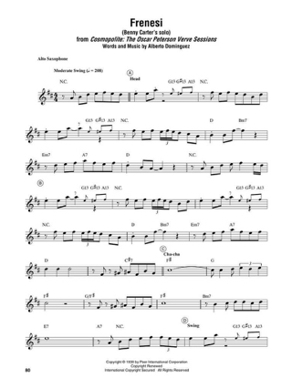 Saxophone Omnibook Mi bémol Instruments - Partition - Saxophone