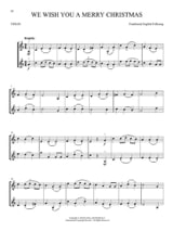 Christmas Carols - 2 Violons - Partition - Violon